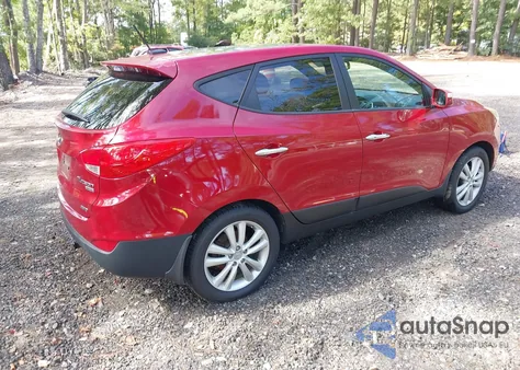 2013 Hyundai Tucson Limited из США, поврежденный, VIN KM8JUCACXDU772163